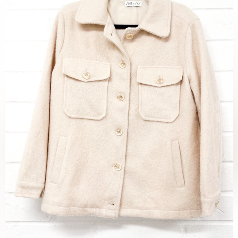 She & Sky Jacket (Size missing) but I think a L